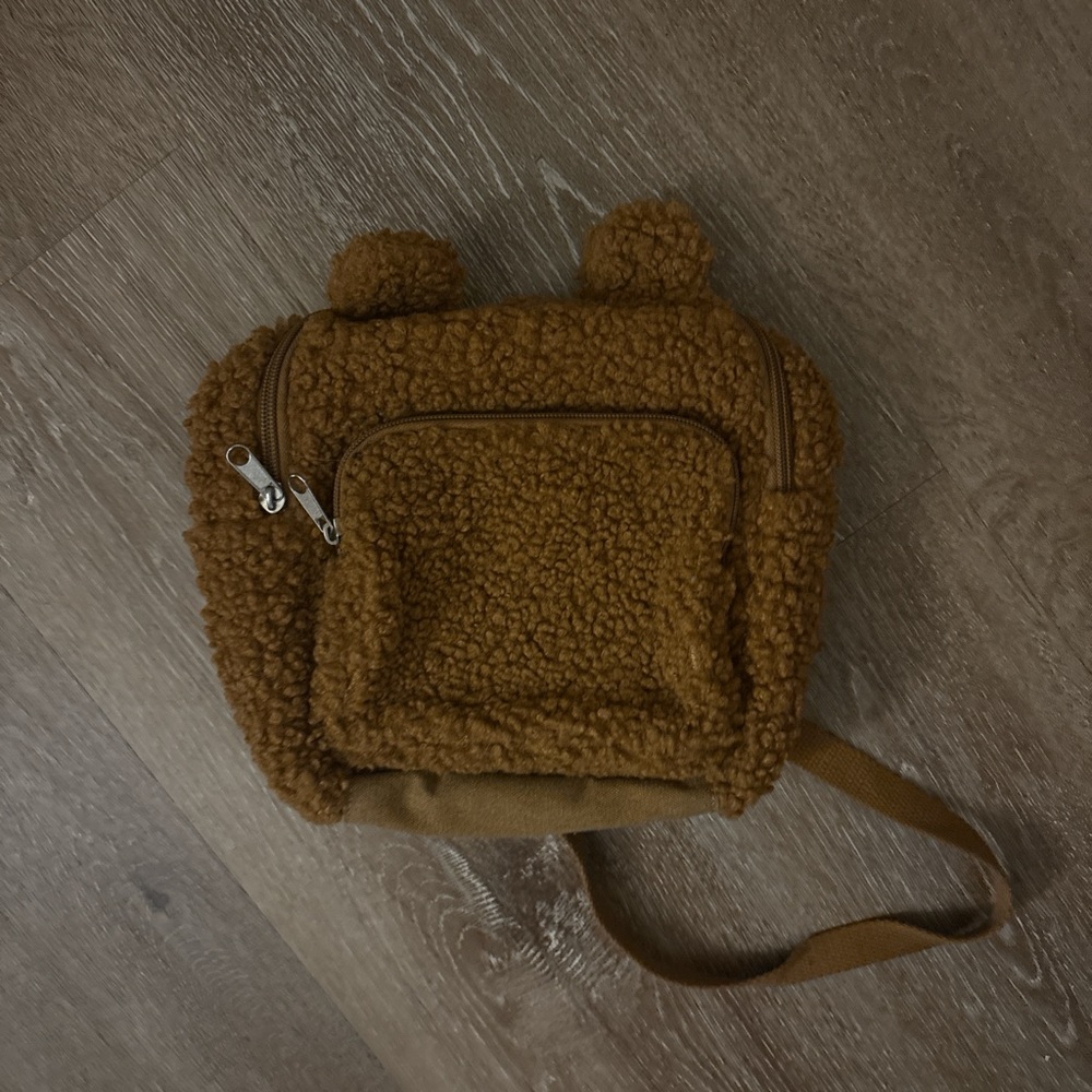 Brown Teddy Bear Backpack